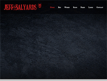 Tablet Screenshot of jeffsalyards.com